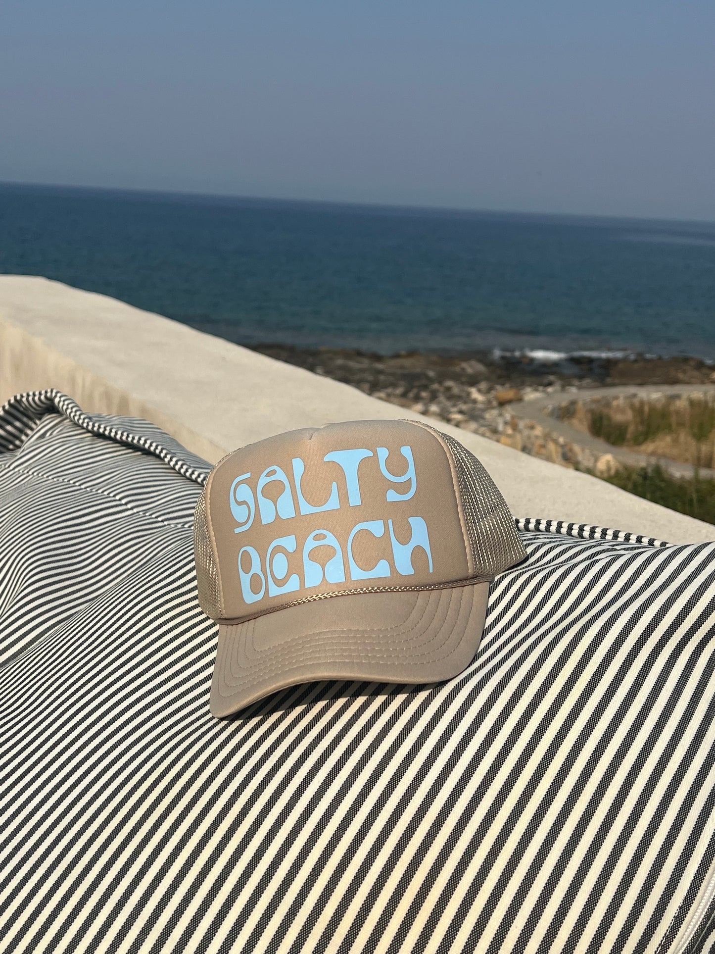 Salty Beach Trucker Hat