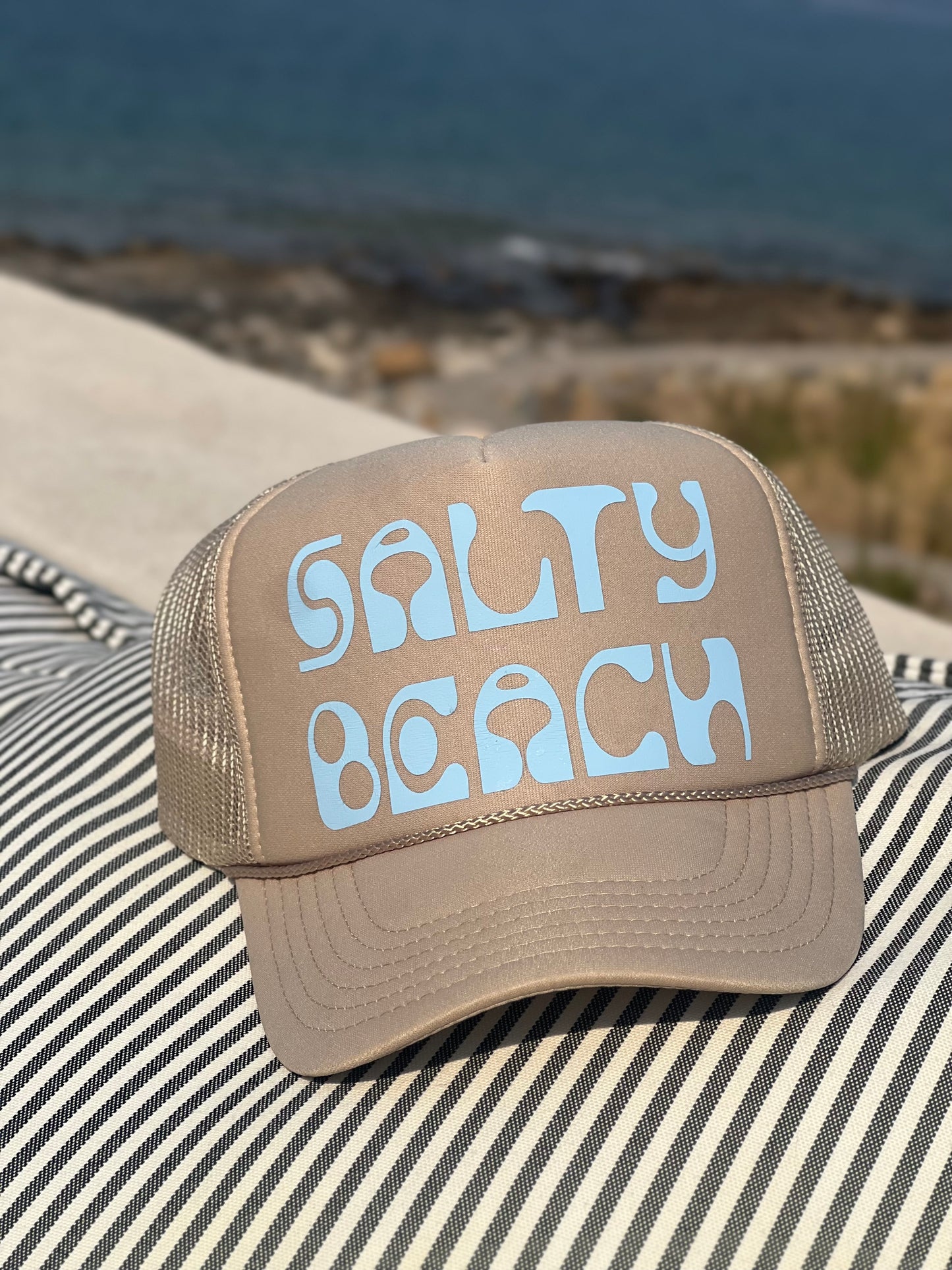 Salty Beach Trucker Hat