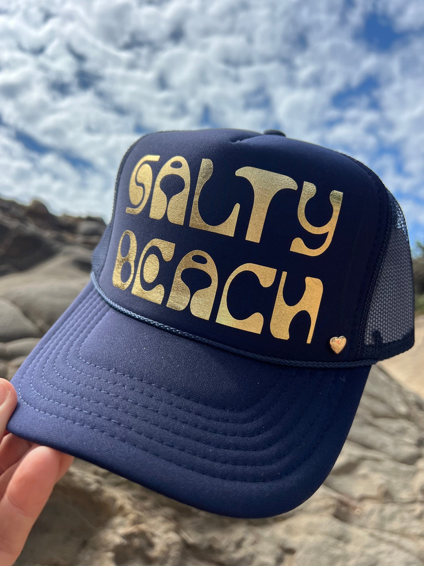 Salty Beach Trucker Hat