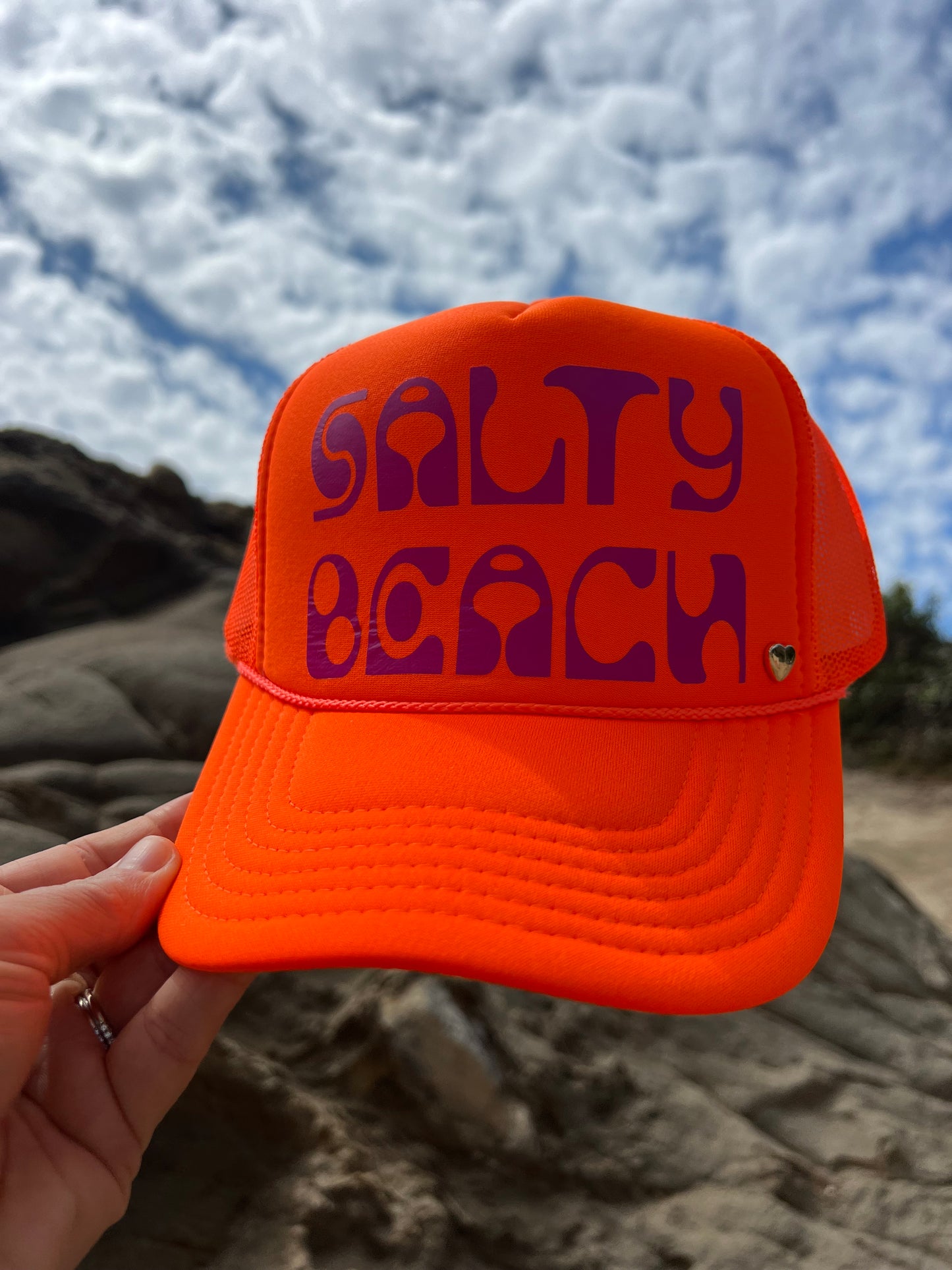 Salty Beach Trucker Hat