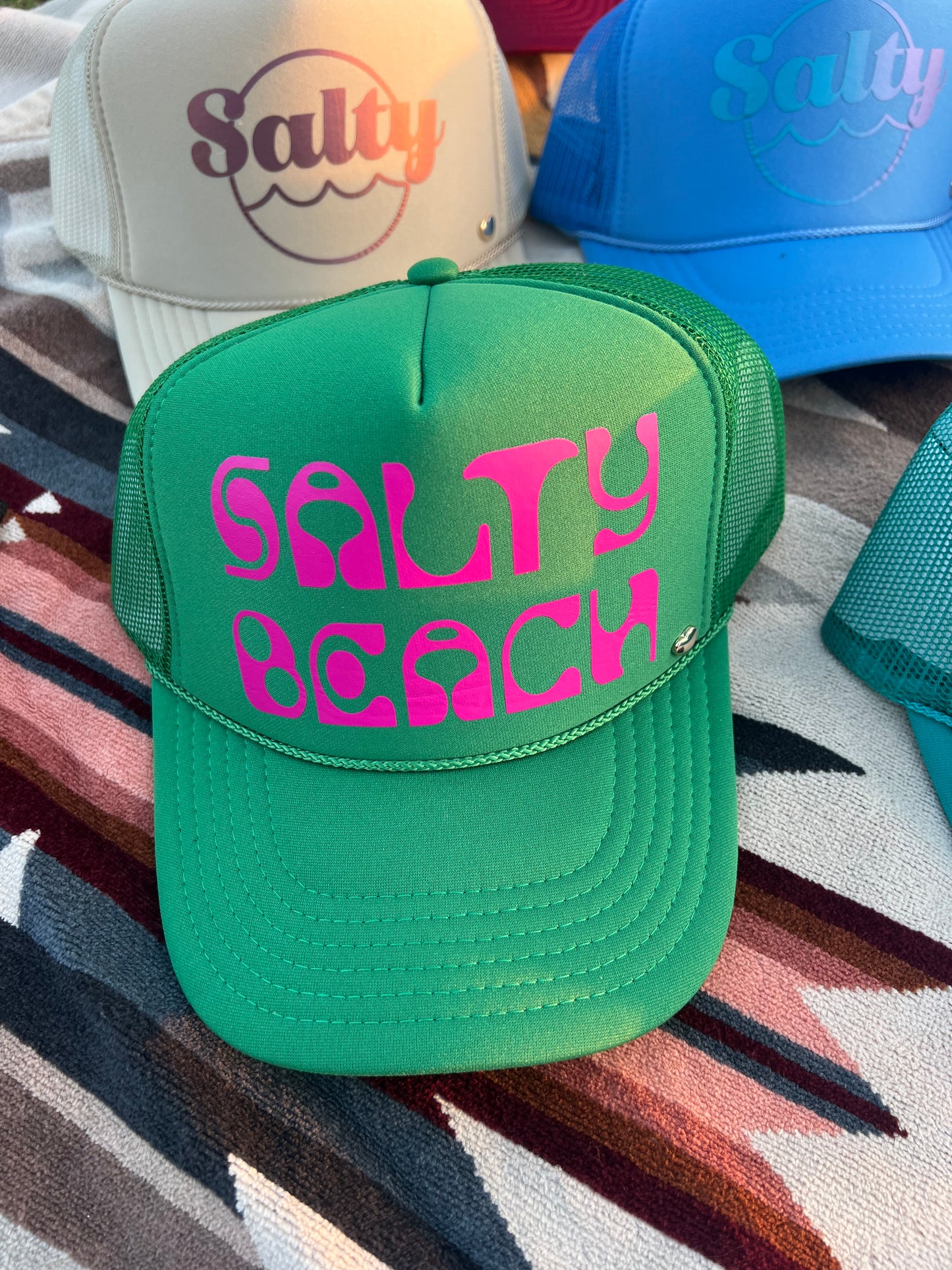 Salty Beach Trucker Hat