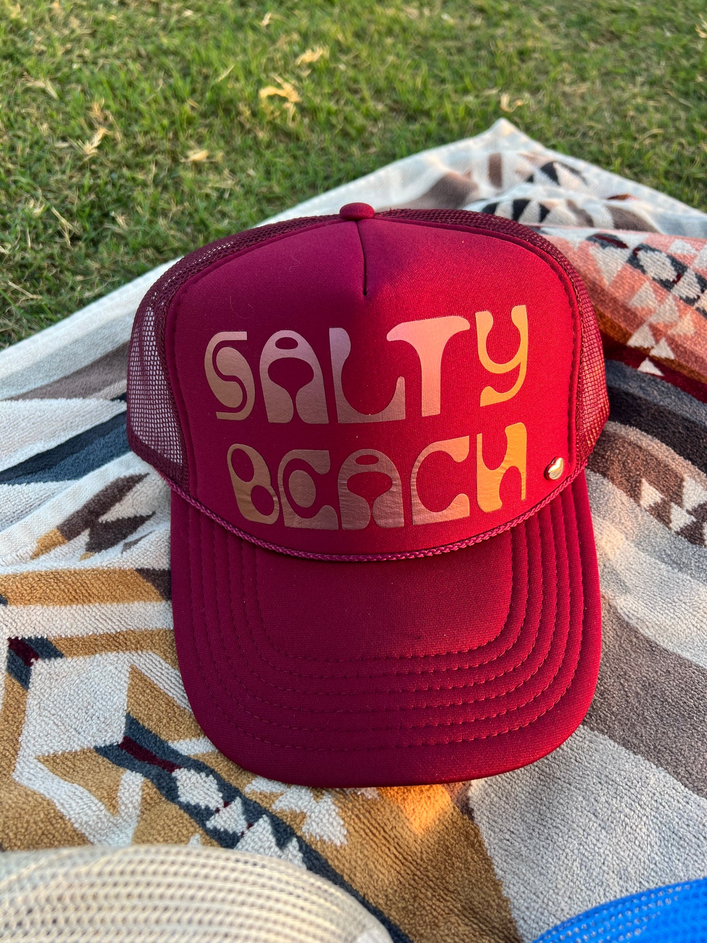 Salty Beach Trucker Hat