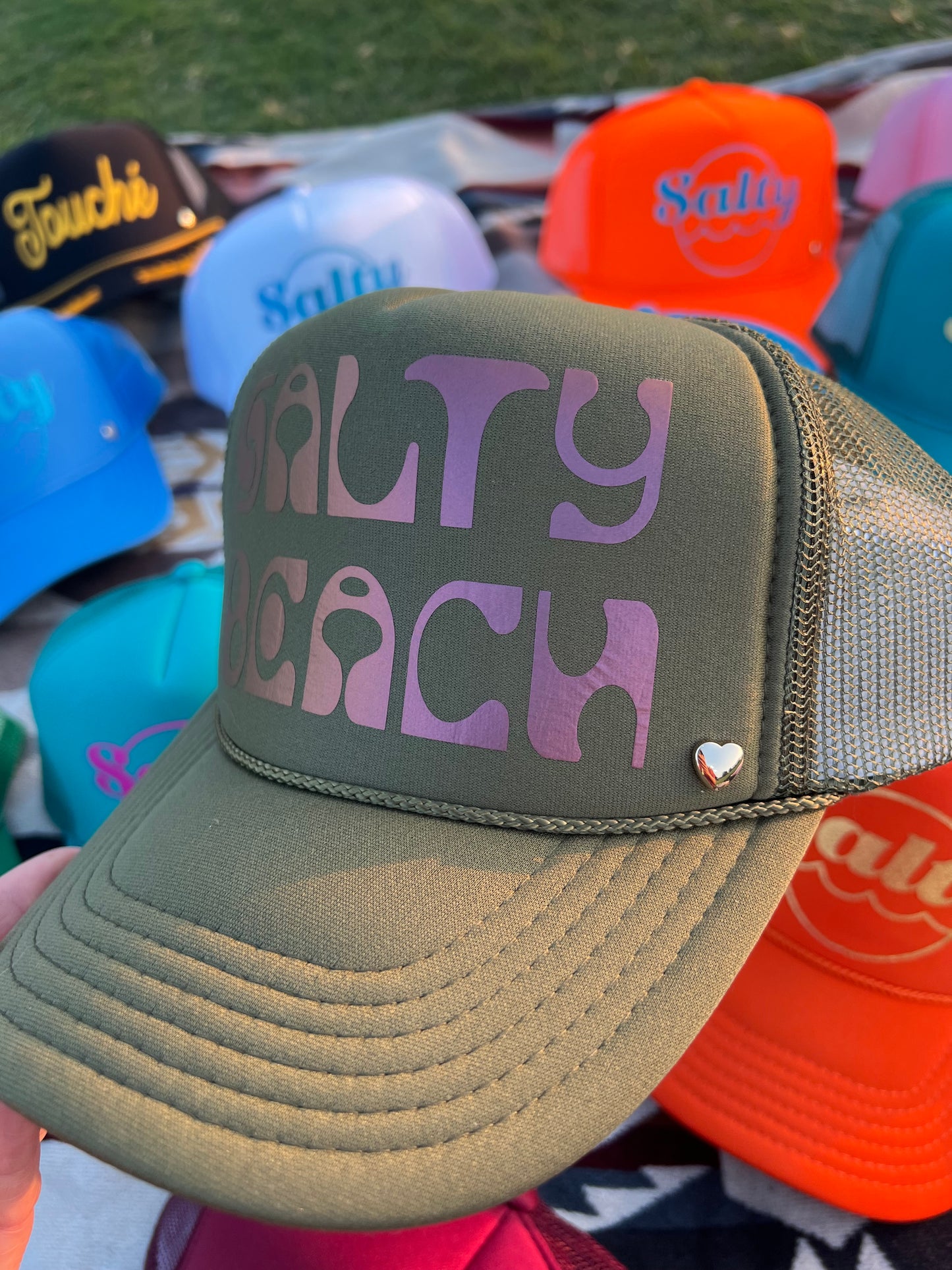 Salty Beach Trucker Hat