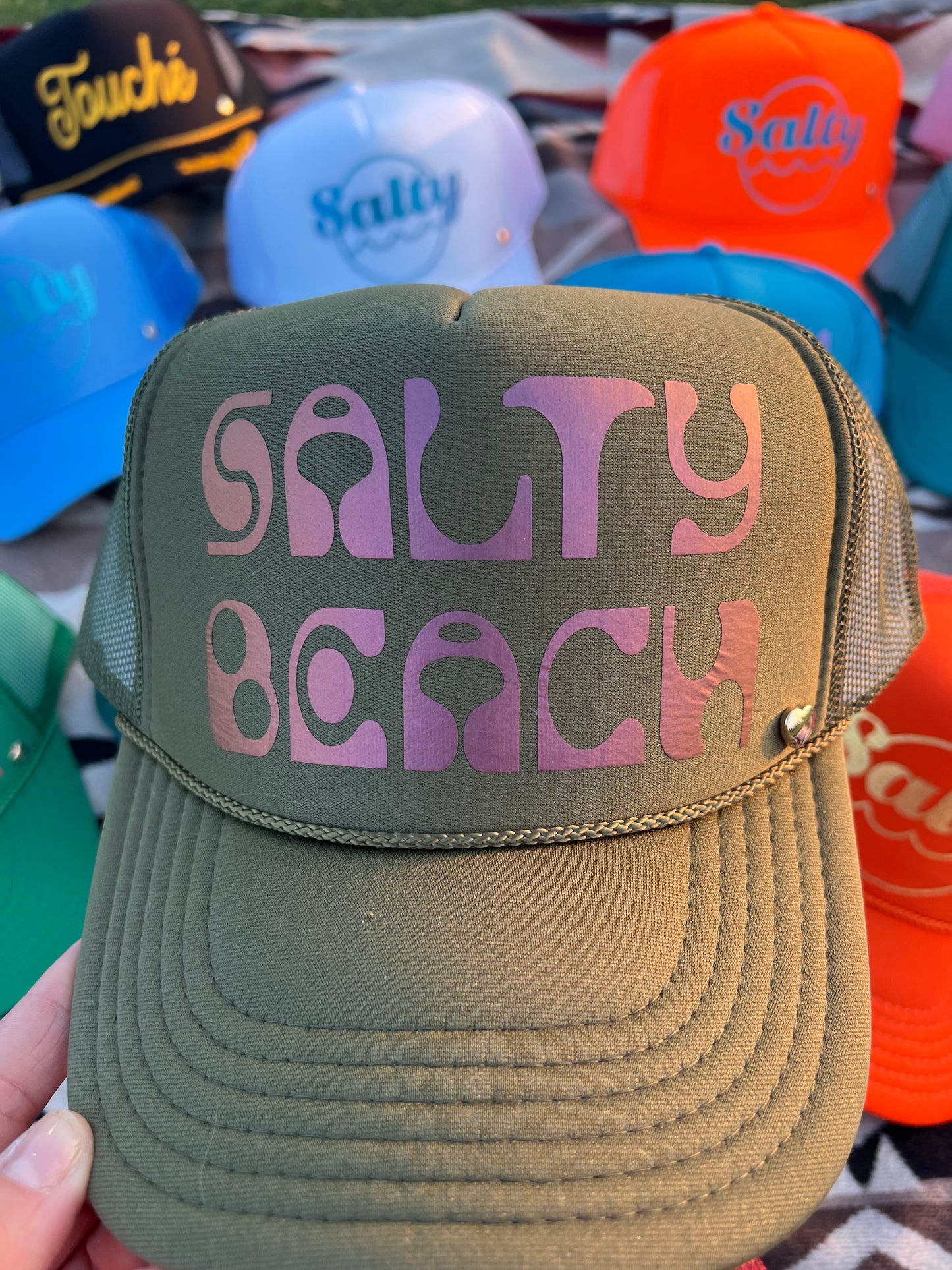 Salty Beach Trucker Hat