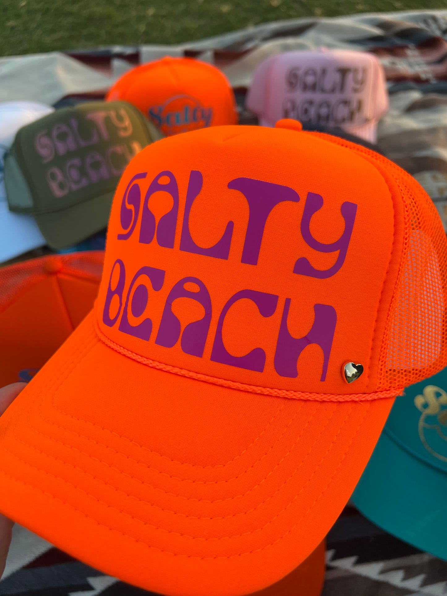 Salty Beach Trucker Hat