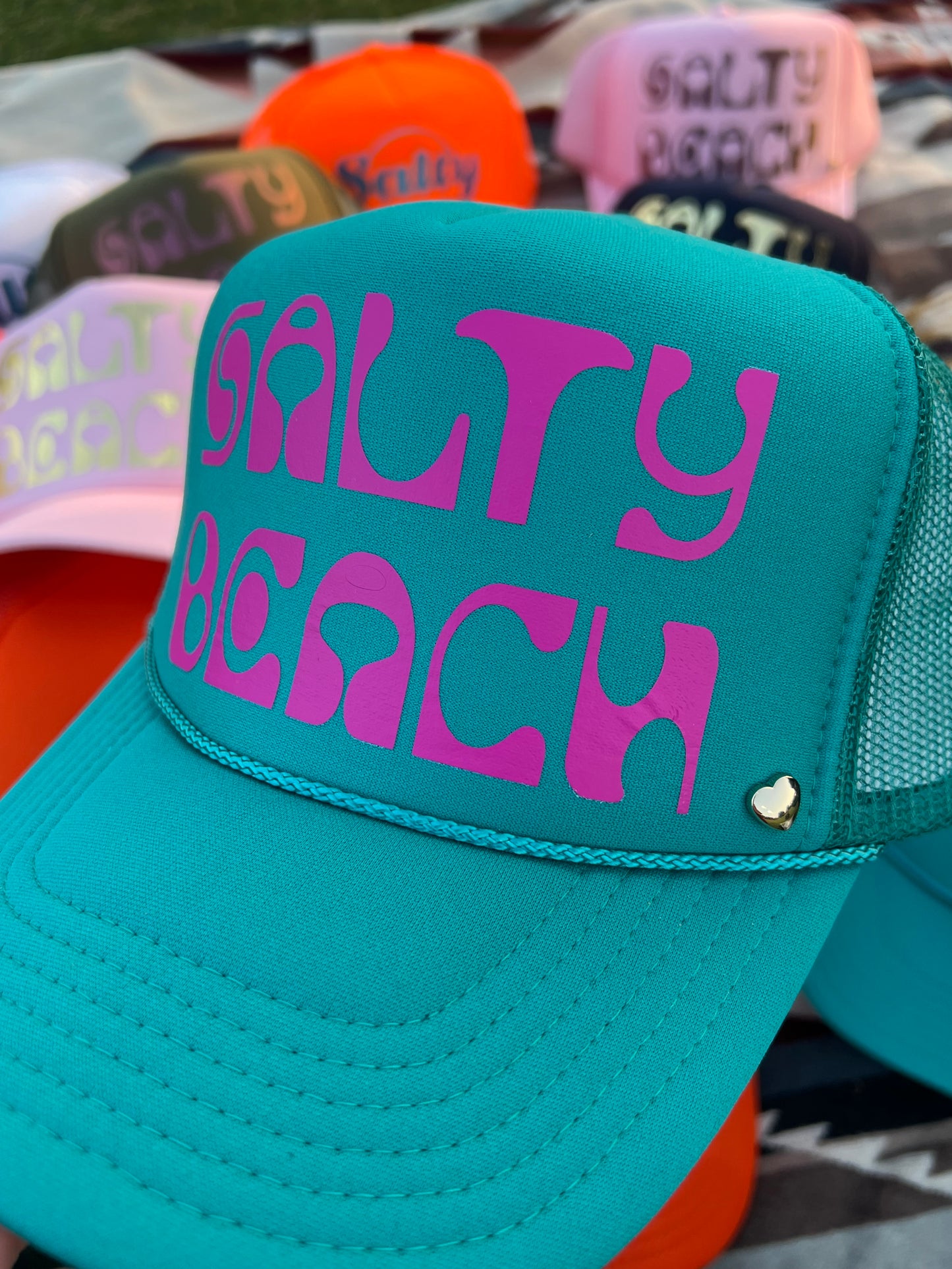 Salty Beach Trucker Hat
